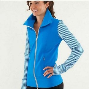 Lululemon Daily Yoga Jacket Beaming Blue